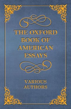 Cover The Oxford Book of American Essays (eBook, ePUB)