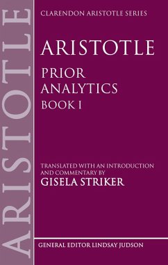 Aristotle's Prior Analytics book I (eBook, PDF) - Striker, Gisela