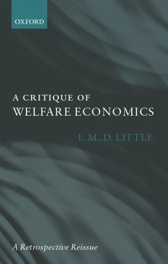 Cover A Critique of Welfare Economics (eBook, PDF)
