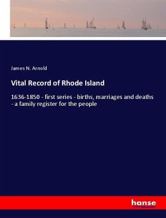 Vital Record of Rhode Island - Arnold, James N.