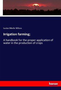 Irrigation farming;