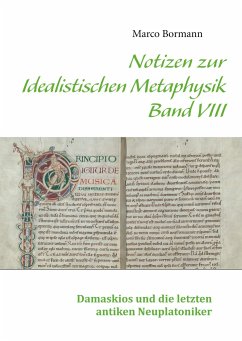 Notizen zur Idealistischen Metaphysik VIII - Bormann, Marco