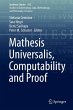 Mathesis Universalis, Computability and... - Bild 1