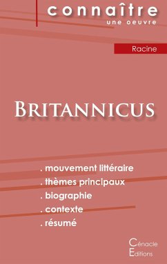 Fiche de lecture Britannicus de Racine (Analyse littéraire de référence et résumé complet) - Racine, Jean