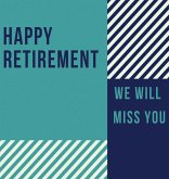 Happy Retirement Guest Book (Hardcover)