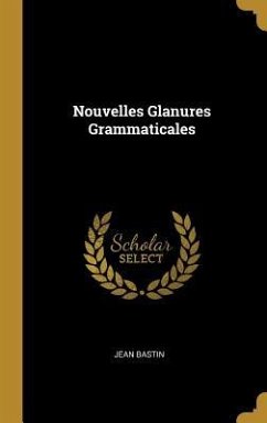 Nouvelles Glanures Grammaticales - Bastin, Jean