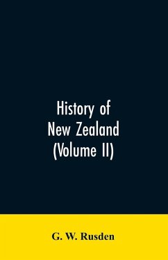 Cover History of New Zealand (Volume II)