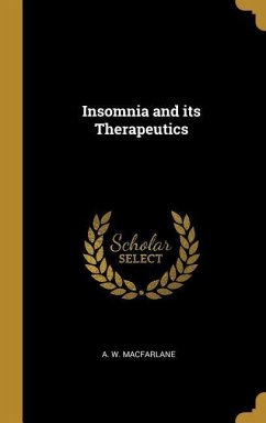Cover Insomnia and its Therapeutics