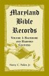 Maryland Bible Records, Volume 1 - Bild 1