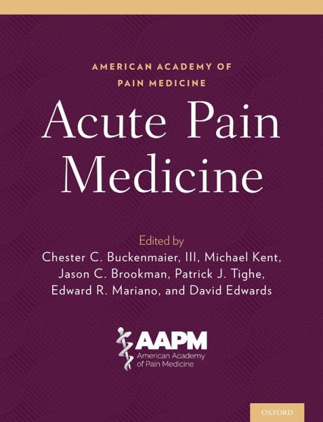 Acute Pain Medicine (eBook, ePUB)