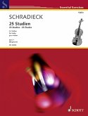 25 Studien op. 1 für Violine
