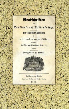Grabschriften und Denkverse auf Todtenkränze - Wedekind, Th.