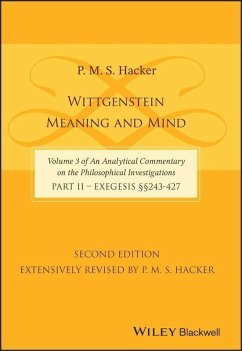 Wittgenstein (eBook, PDF) - Hacker, P. M. S.