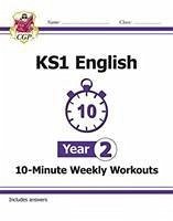 KS1 Year 2 English 10-Minute Weekly Workouts - CGP Books