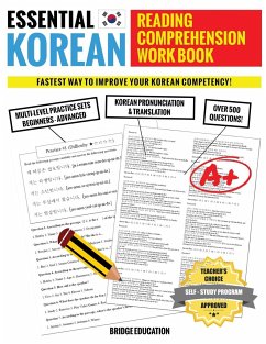 Essential Korean Reading Comprehension Workbook - Education, Bridge