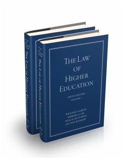 The Law of Higher Education (eBook, ePUB) - Kaplin, William A.; Lee, Barbara A.; Hutchens, Neal H.; Rooksby, Jacob H.