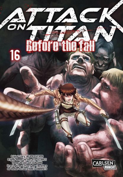 Buch-Reihe Attack on Titan - Before the Fall