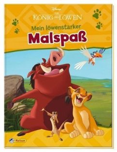 Cover König der Löwen: Mein löwenstarker Malspaß