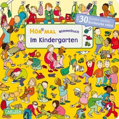 Hör mal: Wimmelbuch: Im Kindergarten Soundbuch ab 30 Monaten - Hofmann, Julia