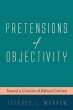 Pretensions of Objectivity (eBook, ePUB) - Bild 1