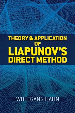 Theory and Application of Liapunov's Direct Method (eBook, ePUB) - Hahn, Wolfgang