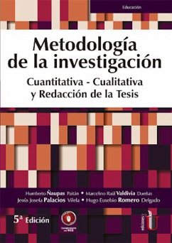 Cover Metodología de la Investigación cuantitativa-cualitativa y redacción de la tesis (eBook, PDF)