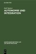 Autonomie und Integration (eBook, PDF) - Bild 1