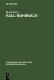 Paul Rohrbach (eBook, PDF)