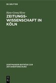 Zeitungswissenschaft in Köln (eBook, PDF)