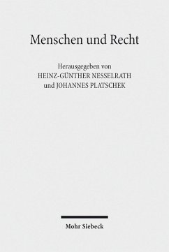 Menschen und Recht (eBook, PDF)