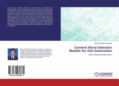 Content Word Selection Models for Gist Generation - Panuganti, Vijaya Pal Reddy