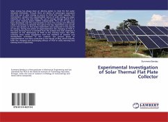 Experimental Investigation of Solar Thermal Flat Plate Collector