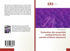 Évaluation des propriétés antibacteriennes des extraits d¿Allexis obanensis - Ndogo Etémé, Olivier