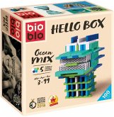 bioblo Hello Box "Ocean-Mix" mit 100 Bausteinen, German Design Award Winner 2018