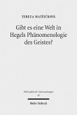 Gibt es eine Welt in Hegels Phänomenologie des Geistes? (eBook, PDF)