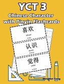 Yct 3 Chinese Character with Pinyin Flashcards: Standard Youth Chinese Test Level 3 Vocabulary Workbook for Kids