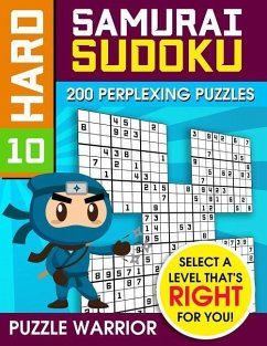 Hard Samurai Sudoku: 200 Perplexing Puzzles - Warrior, Puzzle
