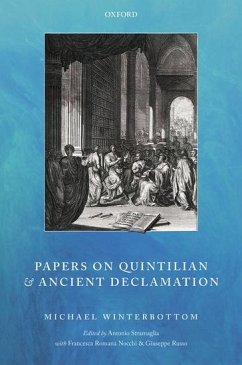 Papers on Quintilian and Ancient Declamation - Winterbottom, Michael