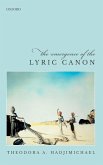 EMERGENCE OF THE LYRIC CANON C