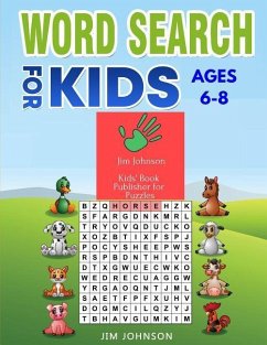 Word Search for Kids Ages 6-8 - Johnson, Jim