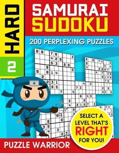 Hard Samurai Sudoku: 200 Perplexing Puzzles - Warrior, Puzzle