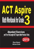 ACT Aspire Math Workbook for Grade 3