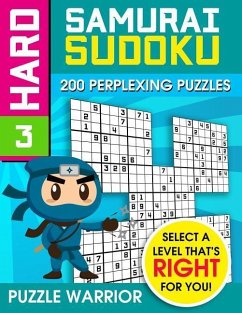 Hard Samurai Sudoku: 200 Perplexing Puzzles - Warrior, Puzzle