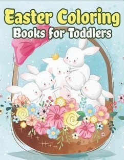 Easter Coloring Books for Toddlers: Happy Easter Gifts for Kids, Boys and Girls, Easter Basket Stuffers for Toddlers and Kids Ages 3-7 - The Coloring Book Art Design Studio