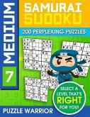 Medium Samurai Sudoku: 200 Perplexing Puzzles