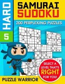 Hard Samurai Sudoku: 200 Perplexing Puzzles