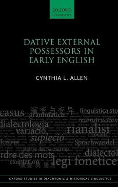 Dative External Possessors in Early English - Allen, Cynthia L