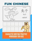 Fun Chinese Character Writing Practice Workbook for Kids: Basic Mandarin Simplified Chinese Vocabulary Flash Cards with Pinyin and English Meaning for