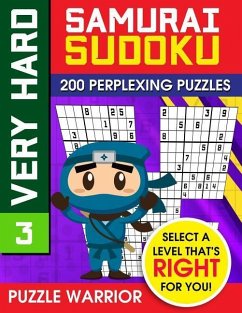 Very Hard Samurai Sudoku: 200 Perplexing Puzzles - Warrior, Puzzle