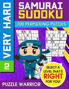 Very Hard Samurai Sudoku: 200 Perplexing Puzzles - Warrior, Puzzle